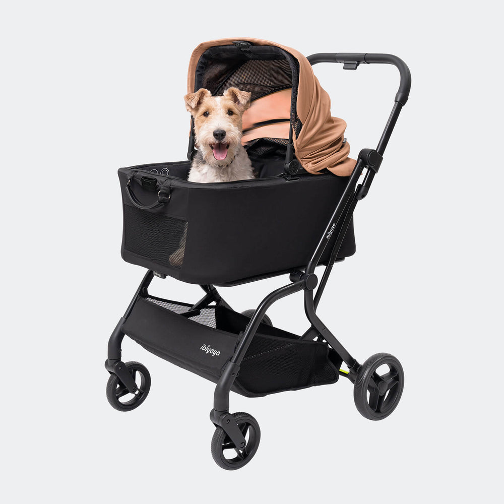HUE‑GO Detachable Pet Stroller & Capsule