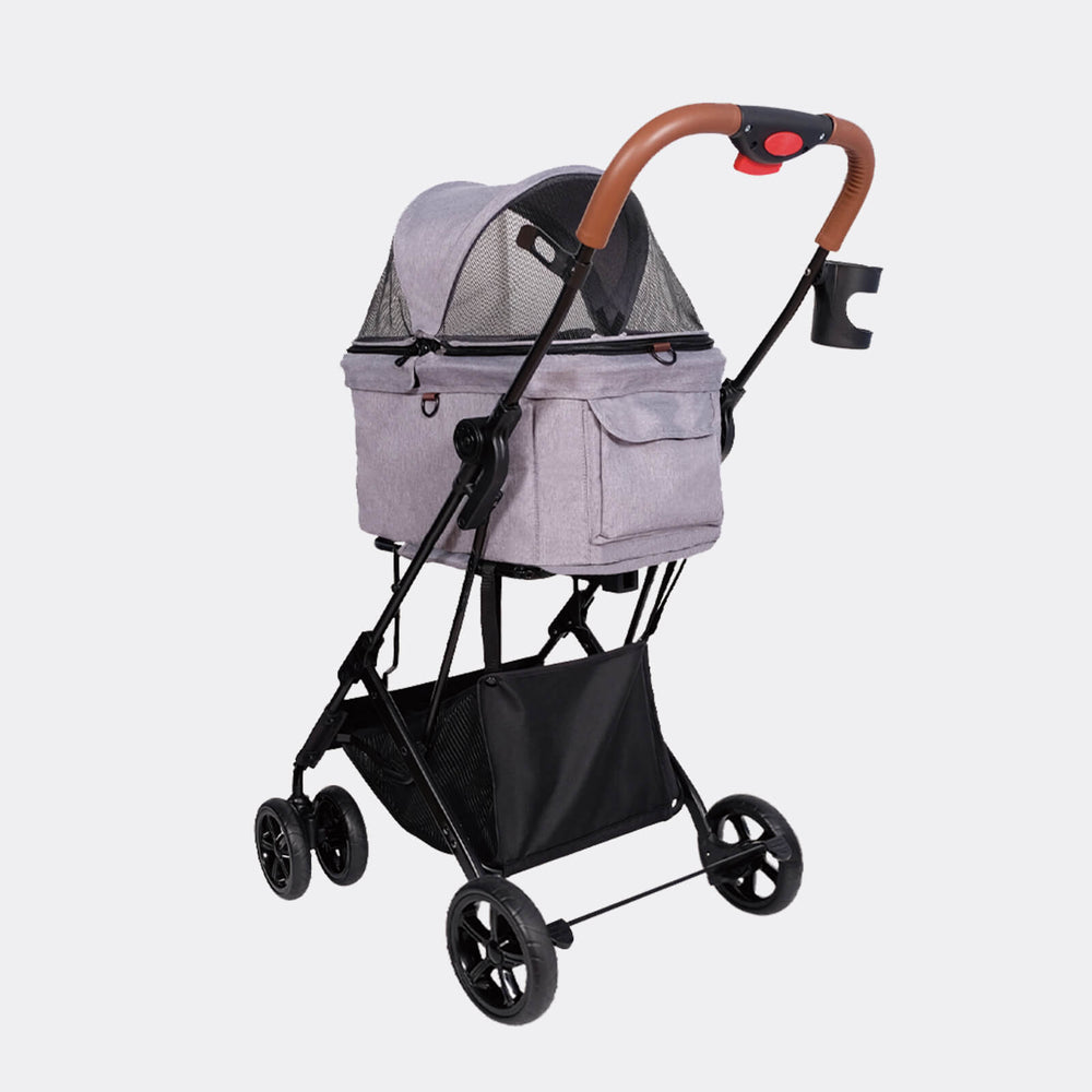 (Open-box item) ibiyaya Travois 3 in 1 Pet Stroller with Detachable Carrier
