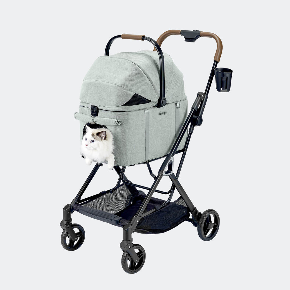 (Open-box item) Tinker Small Detachable Pet Stroller – Compact Buggy for Cats & Small Dogs