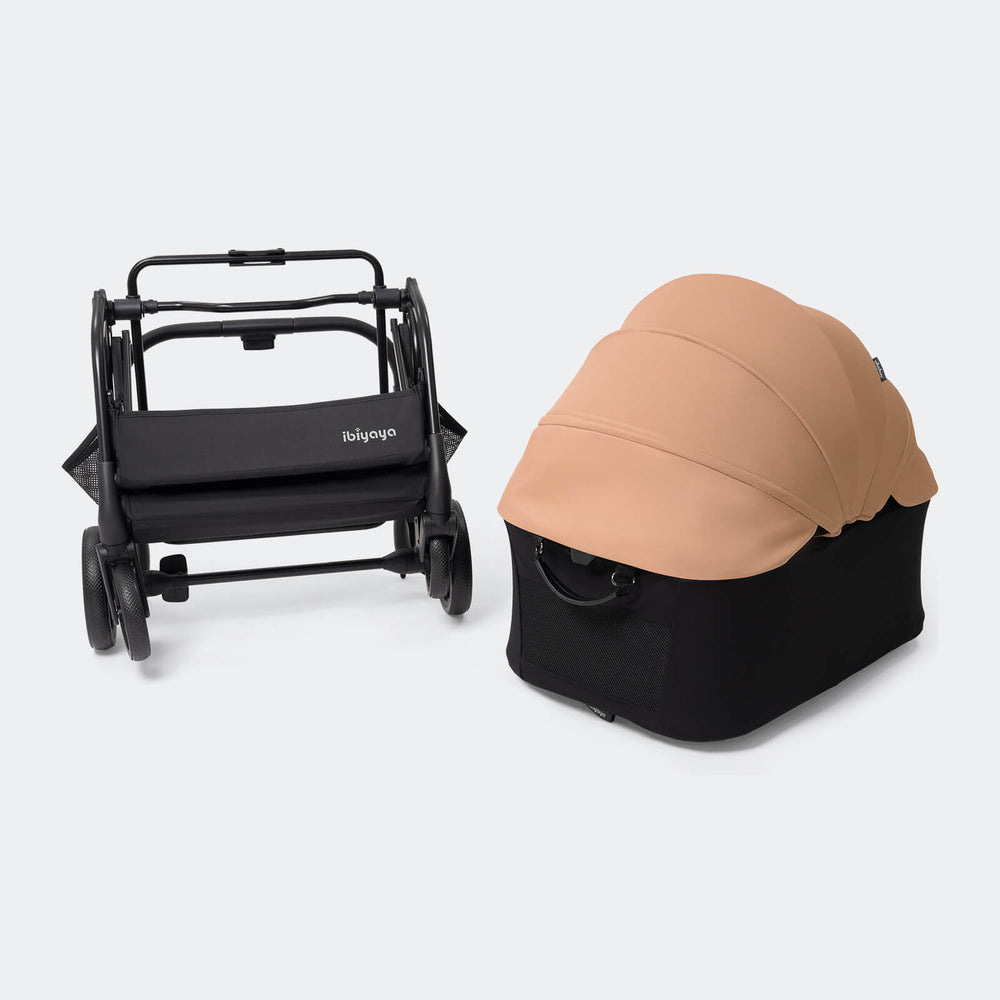 HUE‑GO Detachable Pet Stroller & Capsule