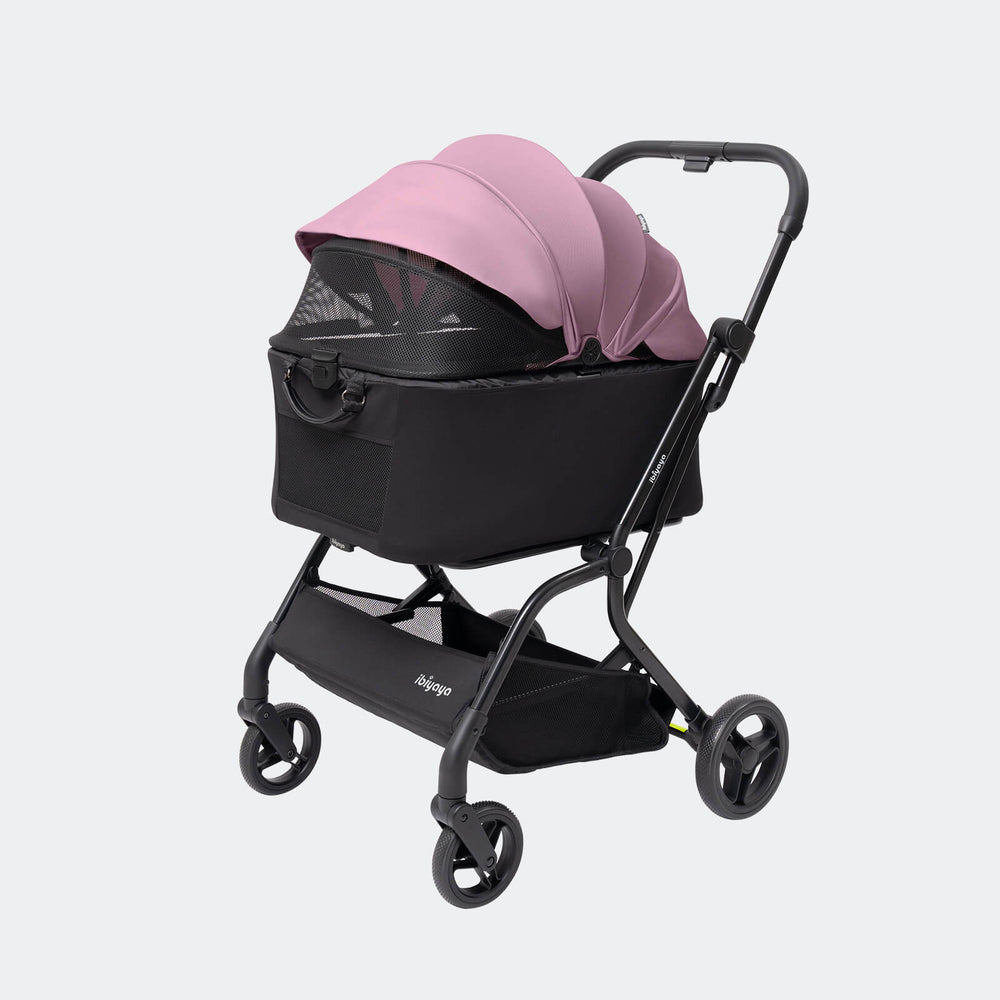 HUE‑GO Detachable Pet Stroller & Capsule