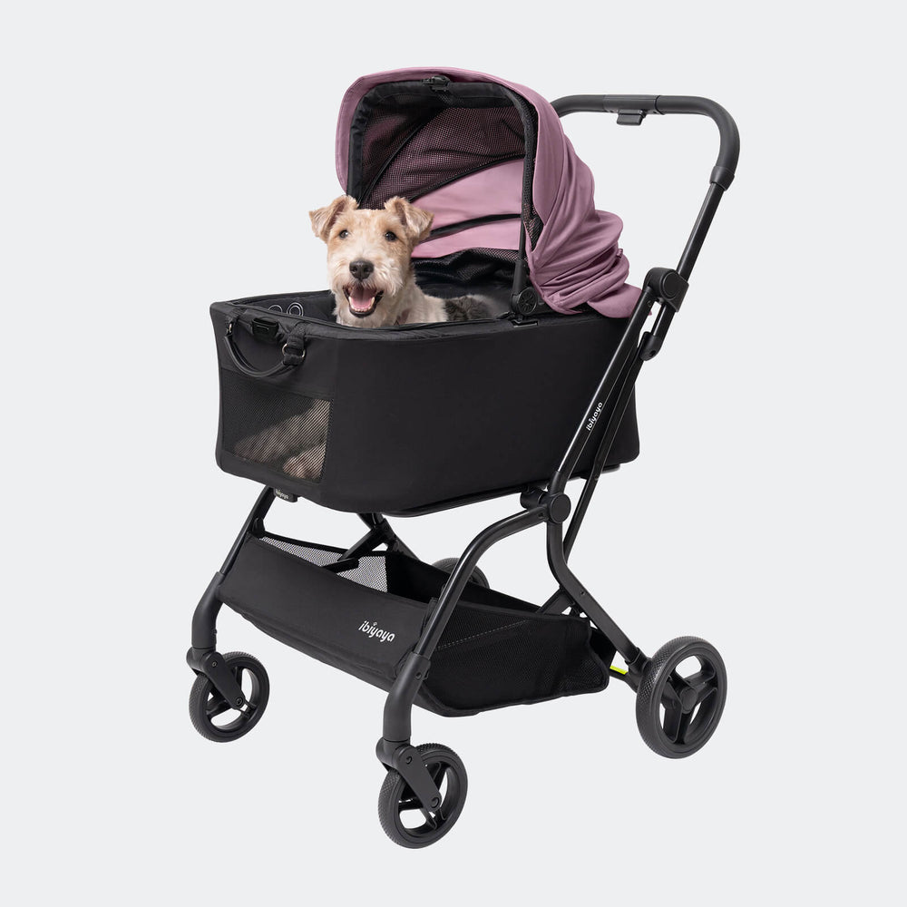 HUE‑GO Detachable Pet Stroller & Capsule