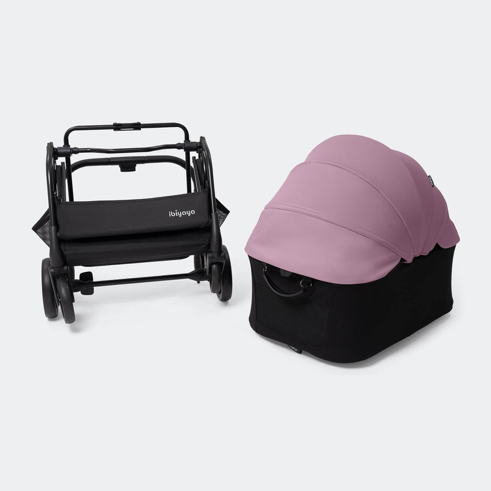 HUE‑GO Detachable Pet Stroller & Capsule