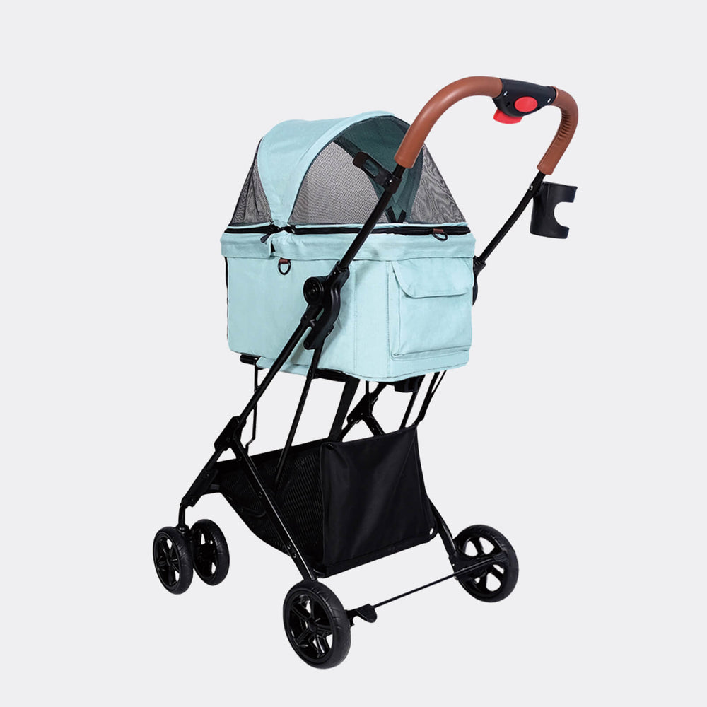 (Open-box item) ibiyaya Travois 3 in 1 Pet Stroller with Detachable Carrier